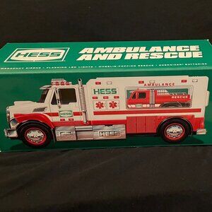 2020 Hess Ambulance and Rescue Truck. Honors first responders NRFB
